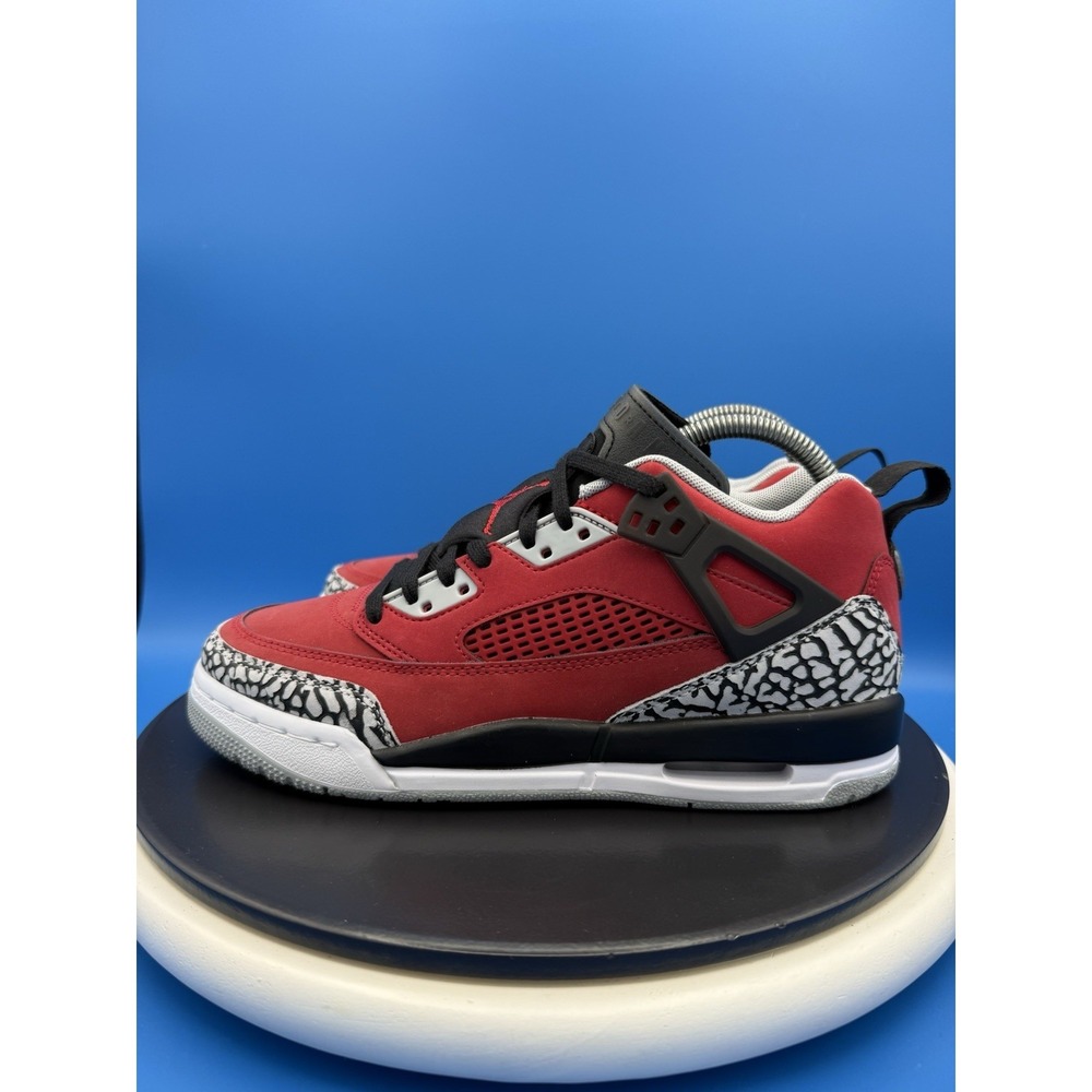 Air Jordan Spizike Low GS Toro Red Youth Size 6.5Y Retro Sneakers FQ3950-600 NEW